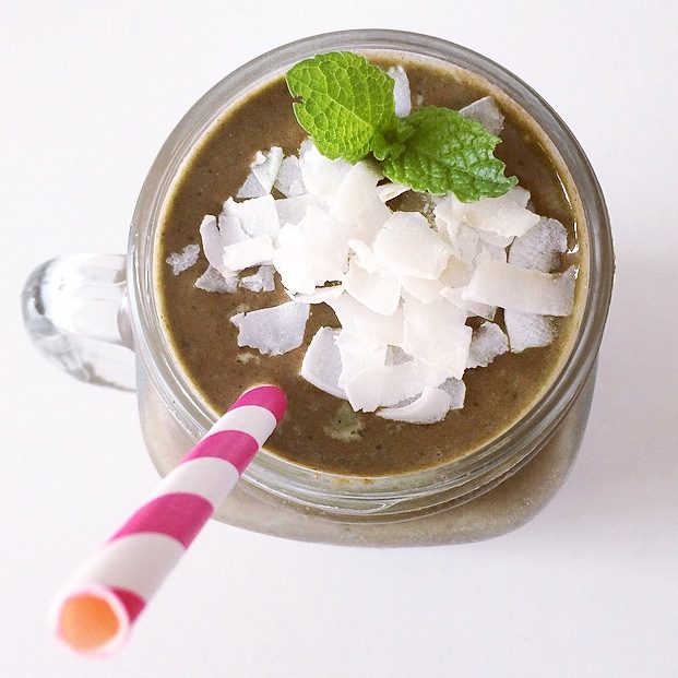 choc mint smoothie